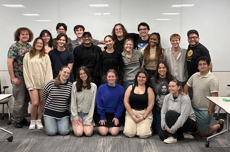 Group photo of class