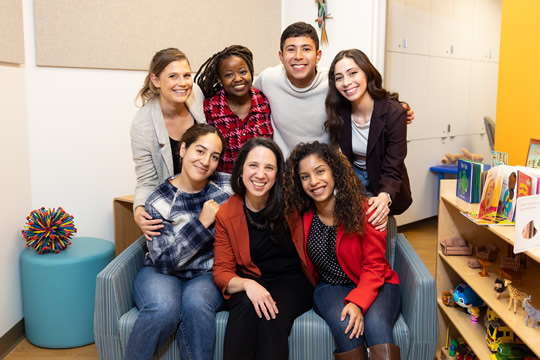 lab members group shot