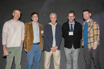 Chris Thorne, Brett Neveu, Allen Shapiro, John Kulback, and Billy Eichner