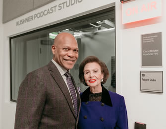 E. Patrick Johnson with Caryl Bristol Kushner