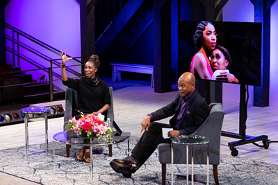 Heather Headley and Dean Johnson